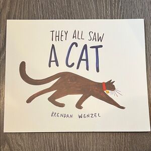 'They All Saw a Cat' Children’s Book
